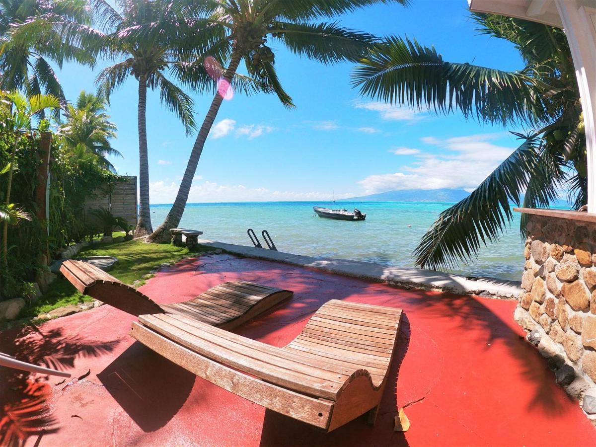 Moorea - Bungalow Chez Papou Afareaitu Ngoại thất bức ảnh