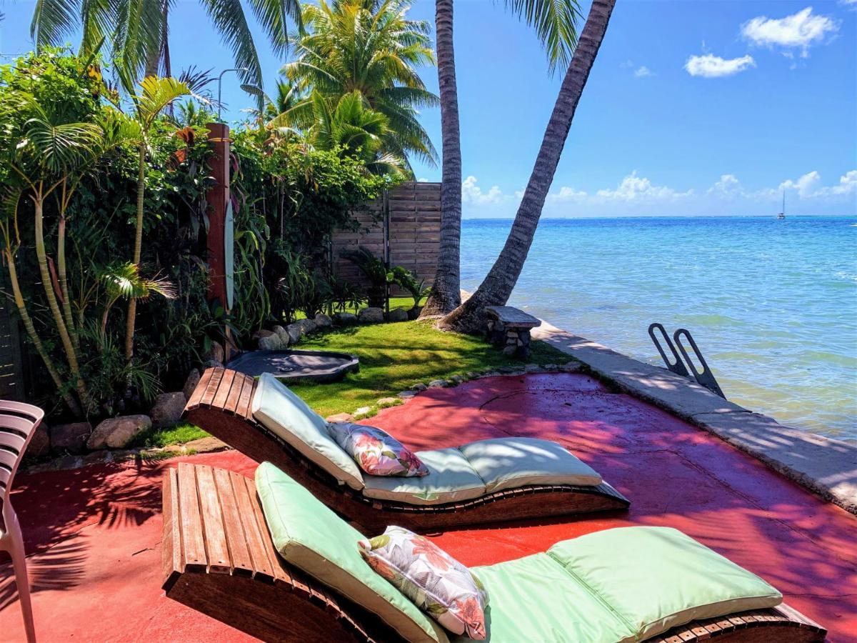 Moorea - Bungalow Chez Papou Afareaitu Ngoại thất bức ảnh