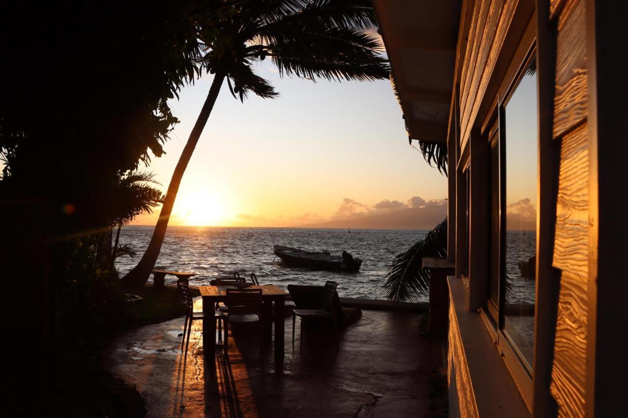 Moorea - Bungalow Chez Papou Afareaitu Ngoại thất bức ảnh